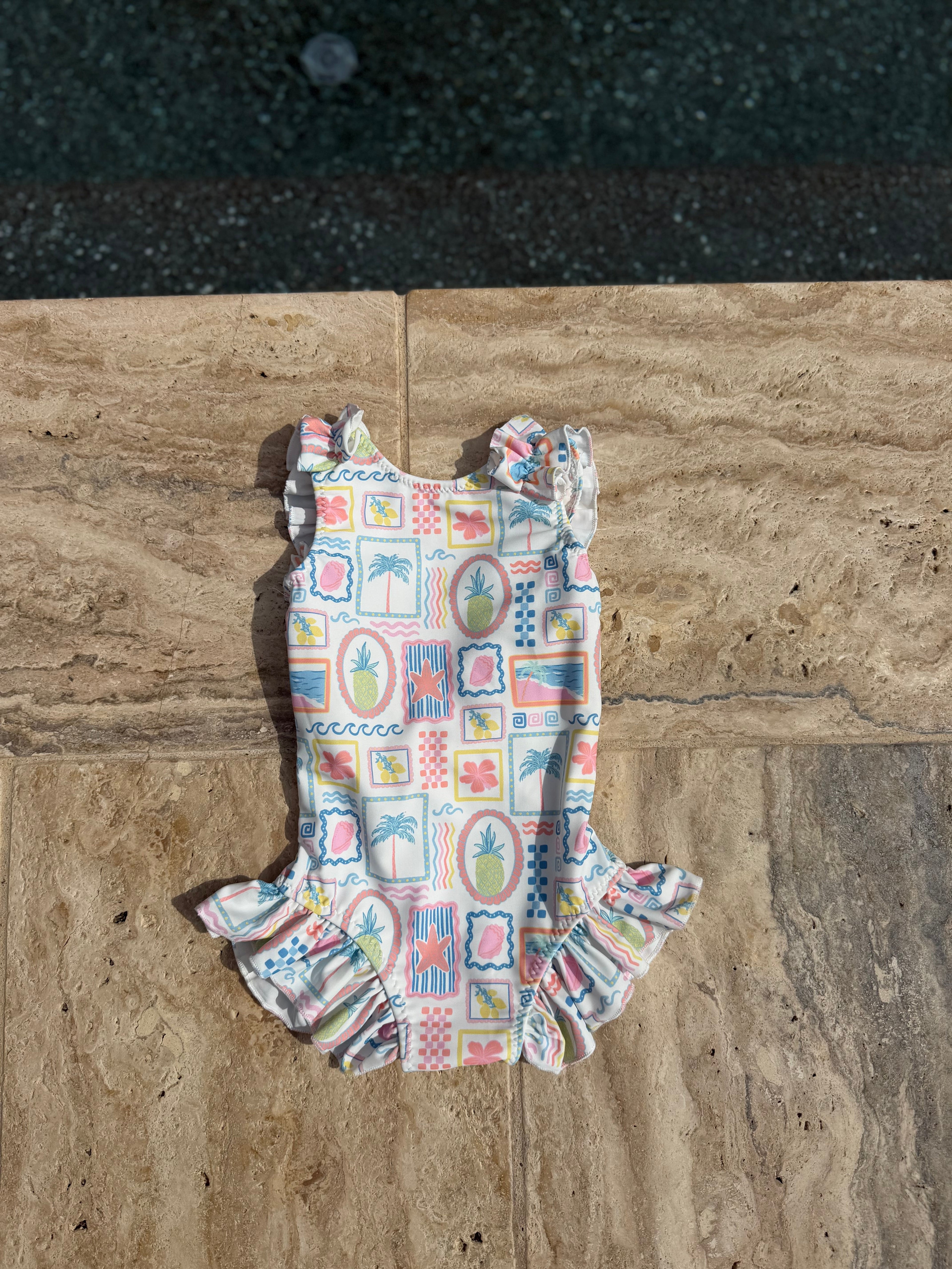Sunny Shoreline Swim Suit