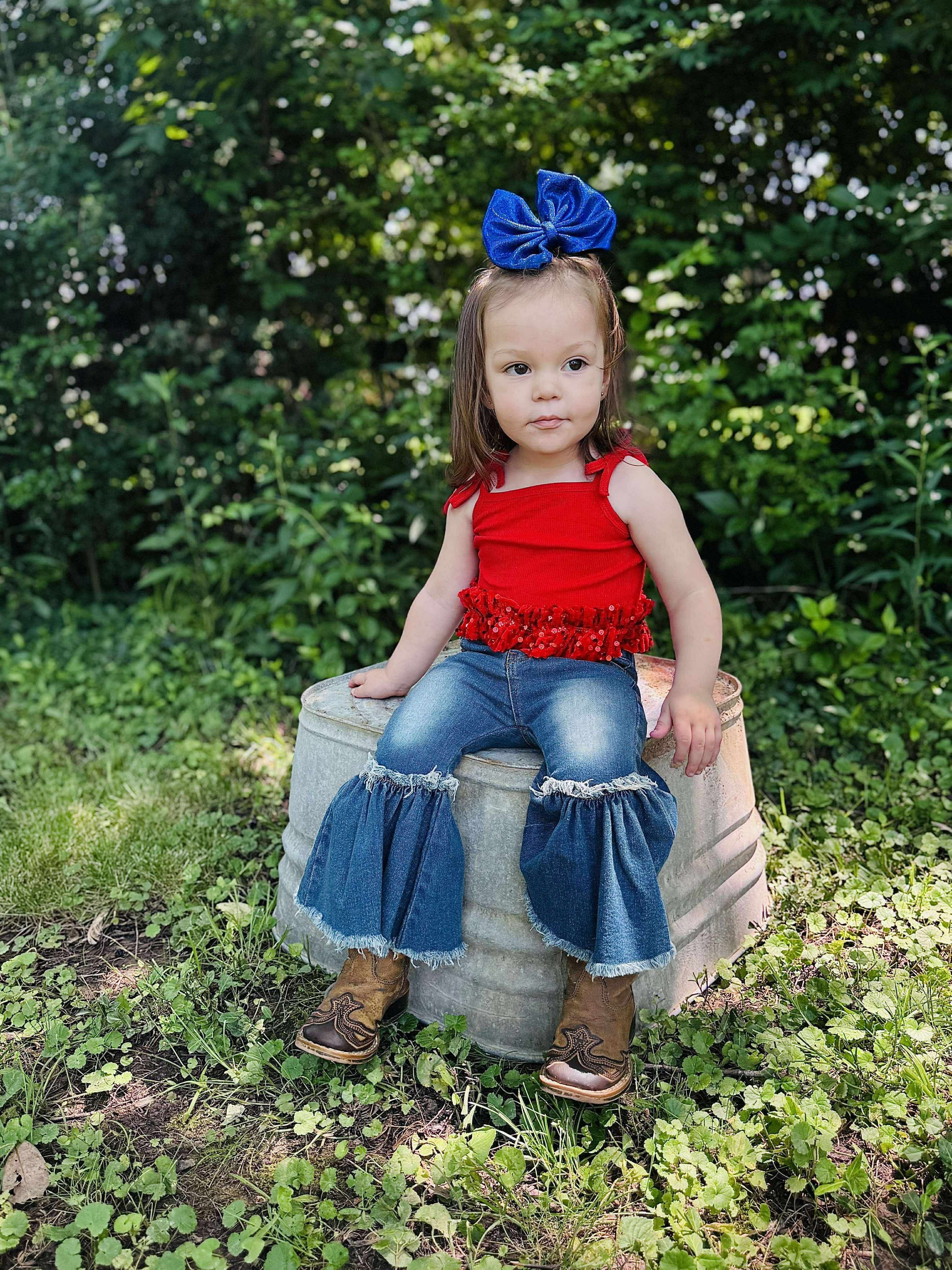 Denim Bell Bottoms