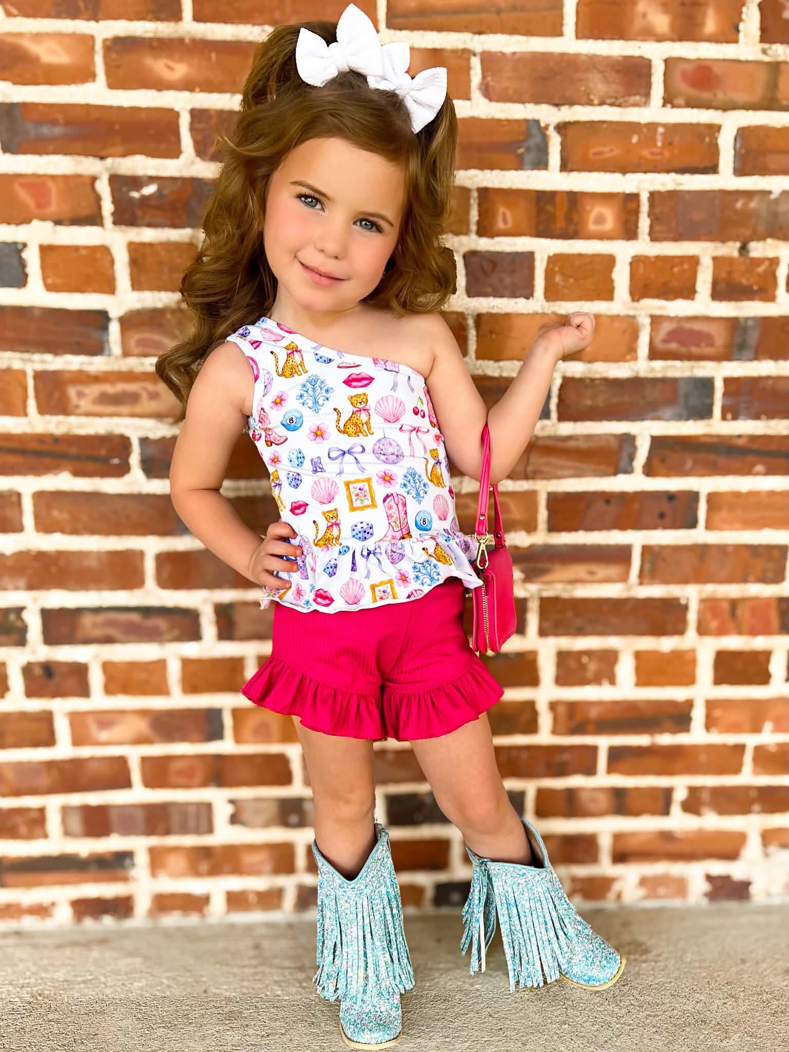 Dark Pink Shorties