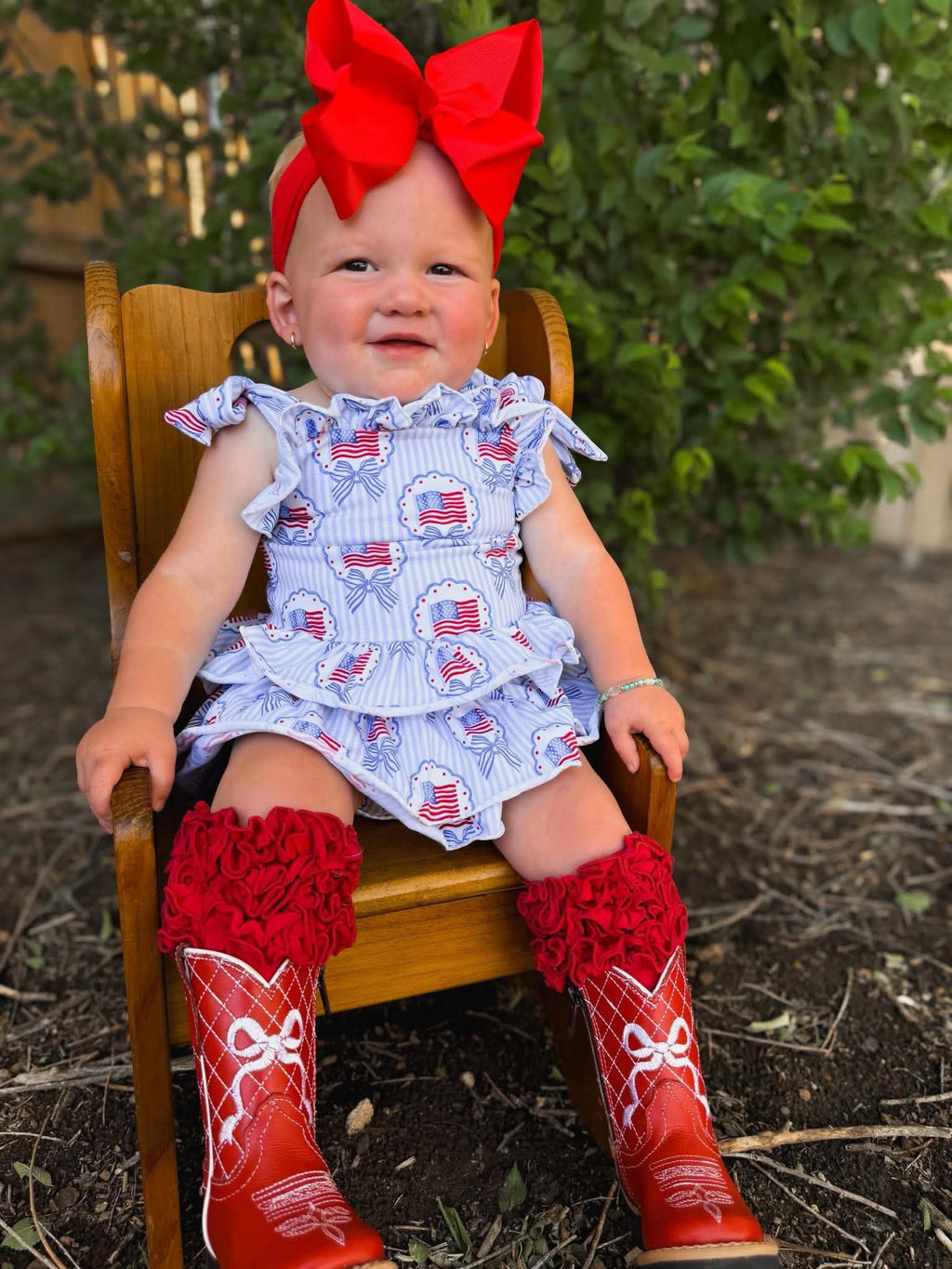 Red Bow Tanner Mark Boots