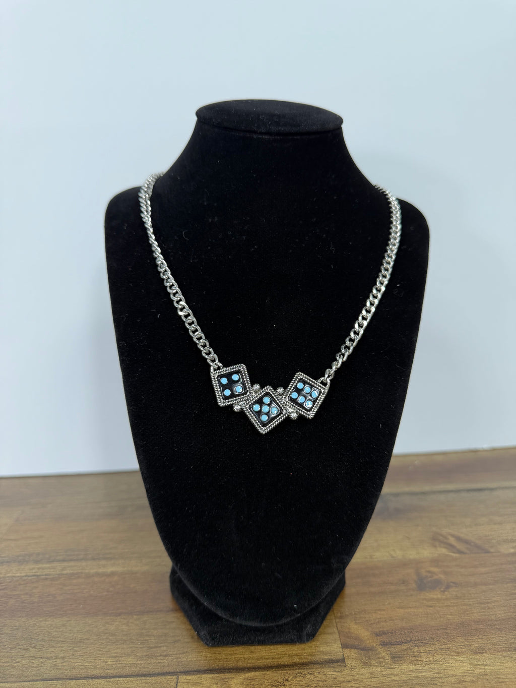 Triple Dice Necklace (FINAL SALE)