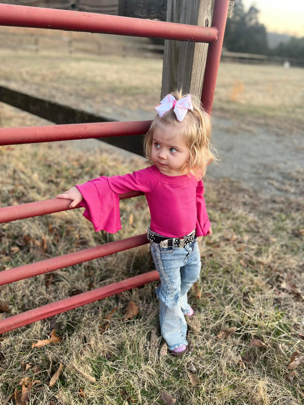 Bedazzled Denim Flares