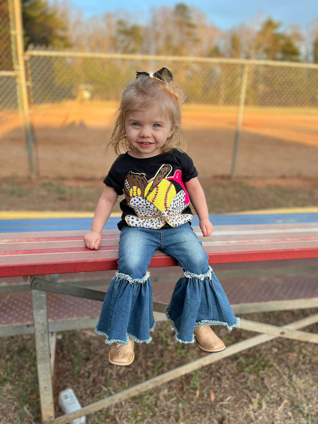 Denim Bell Bottoms
