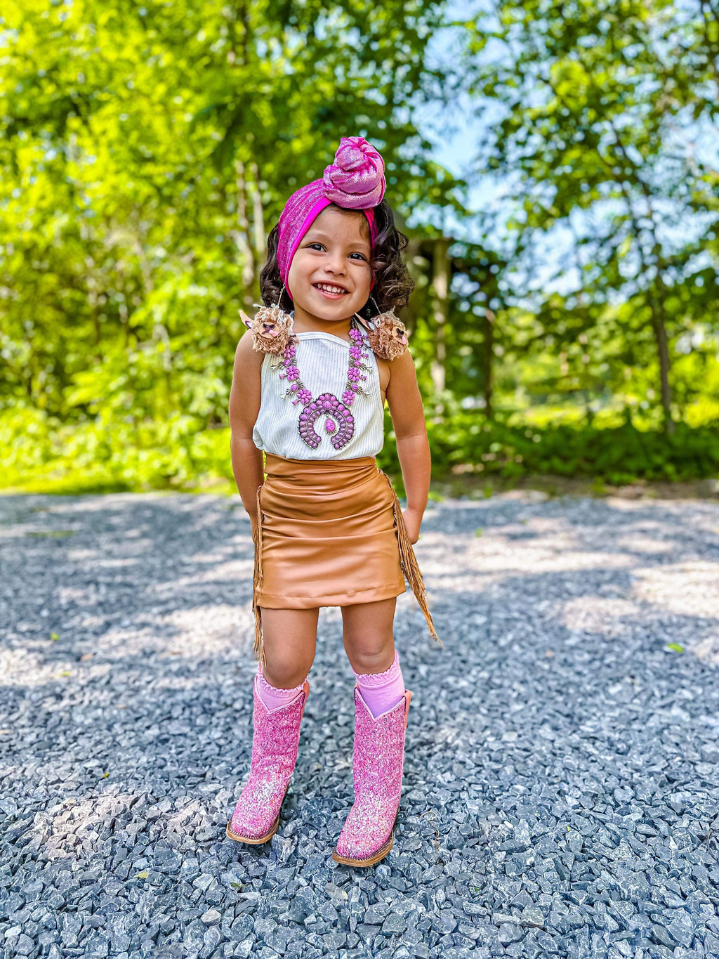 Pink Mermaid Tanner Mark Boots