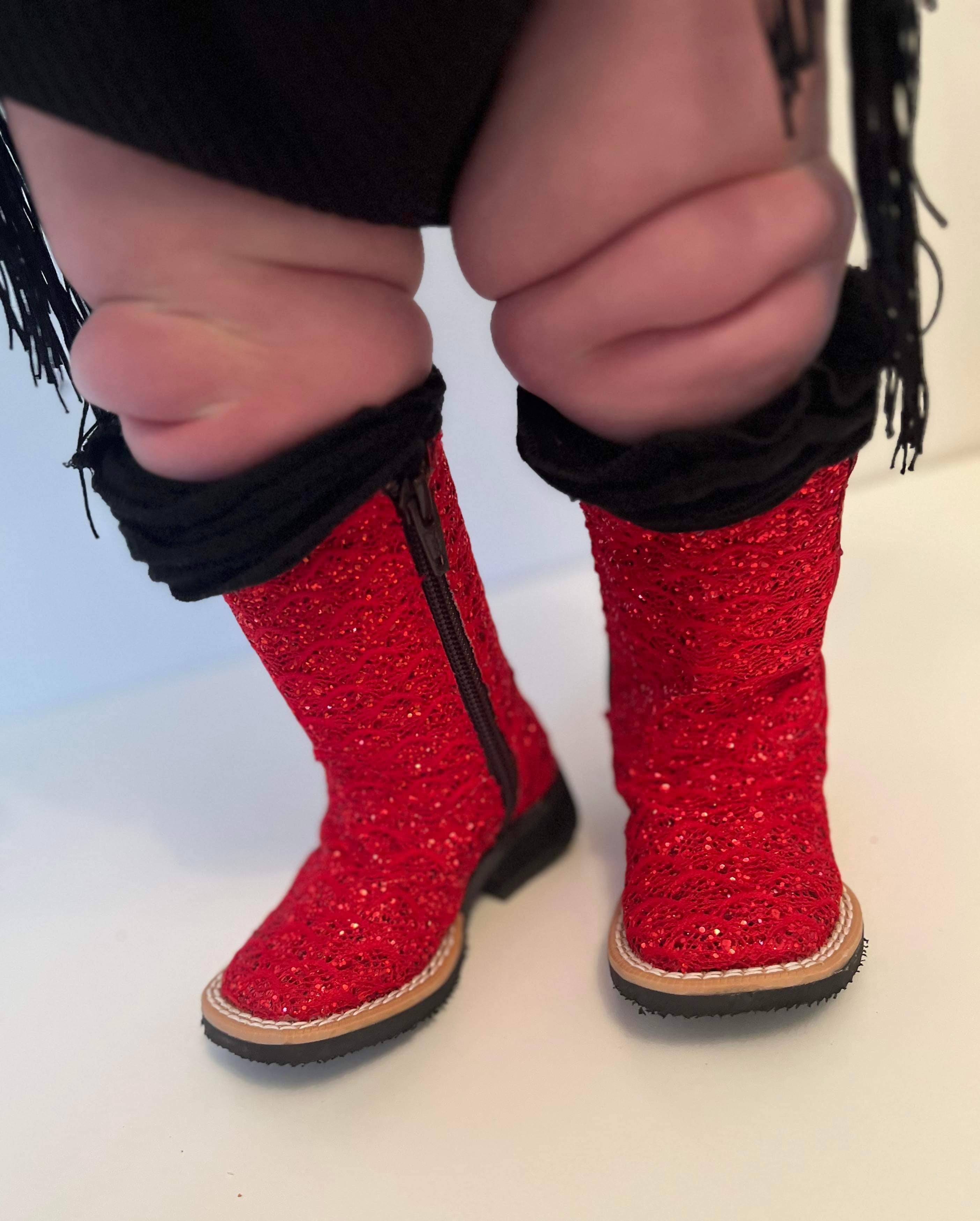 Red Tanner Mark Boots